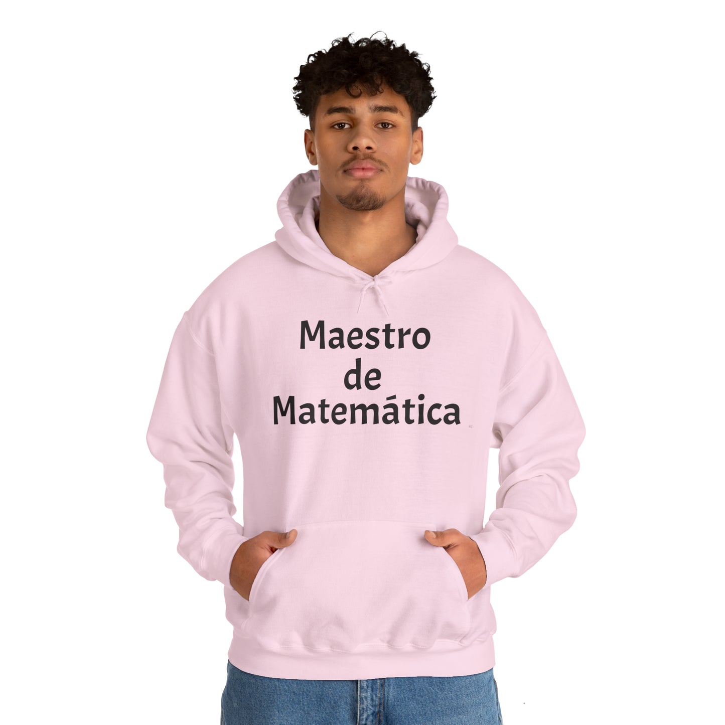 Maestro de Matemática - Sudadera con capucha de mezcla pesada