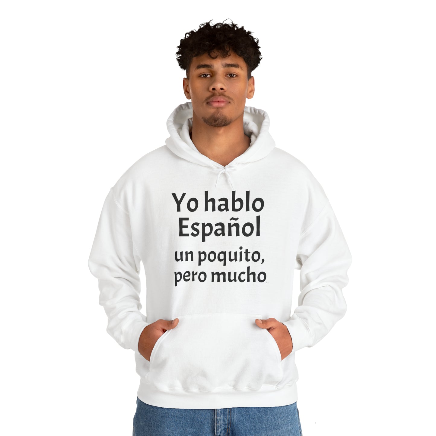 Yo hablo Español - un poquito, pero mucho - Sudadera con capucha Heavy Blend