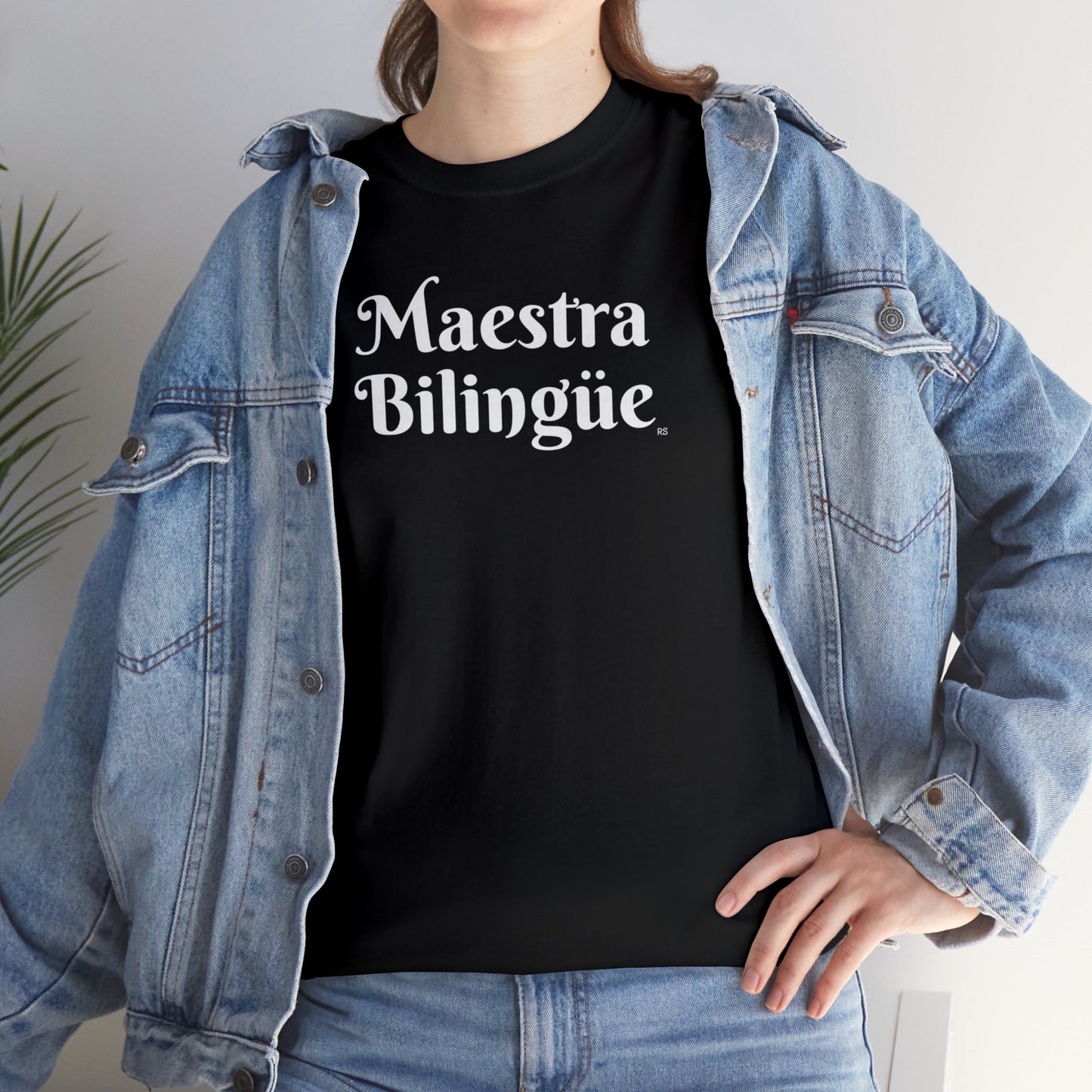 Maestra Bilingüe - Heavy Cotton T