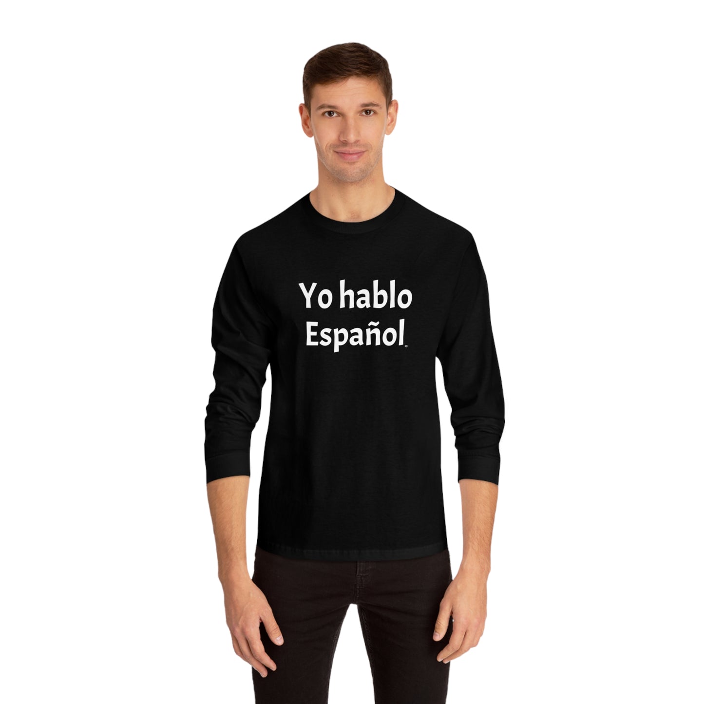 Yo hablo Español - Camiseta clásica de manga larga unisex