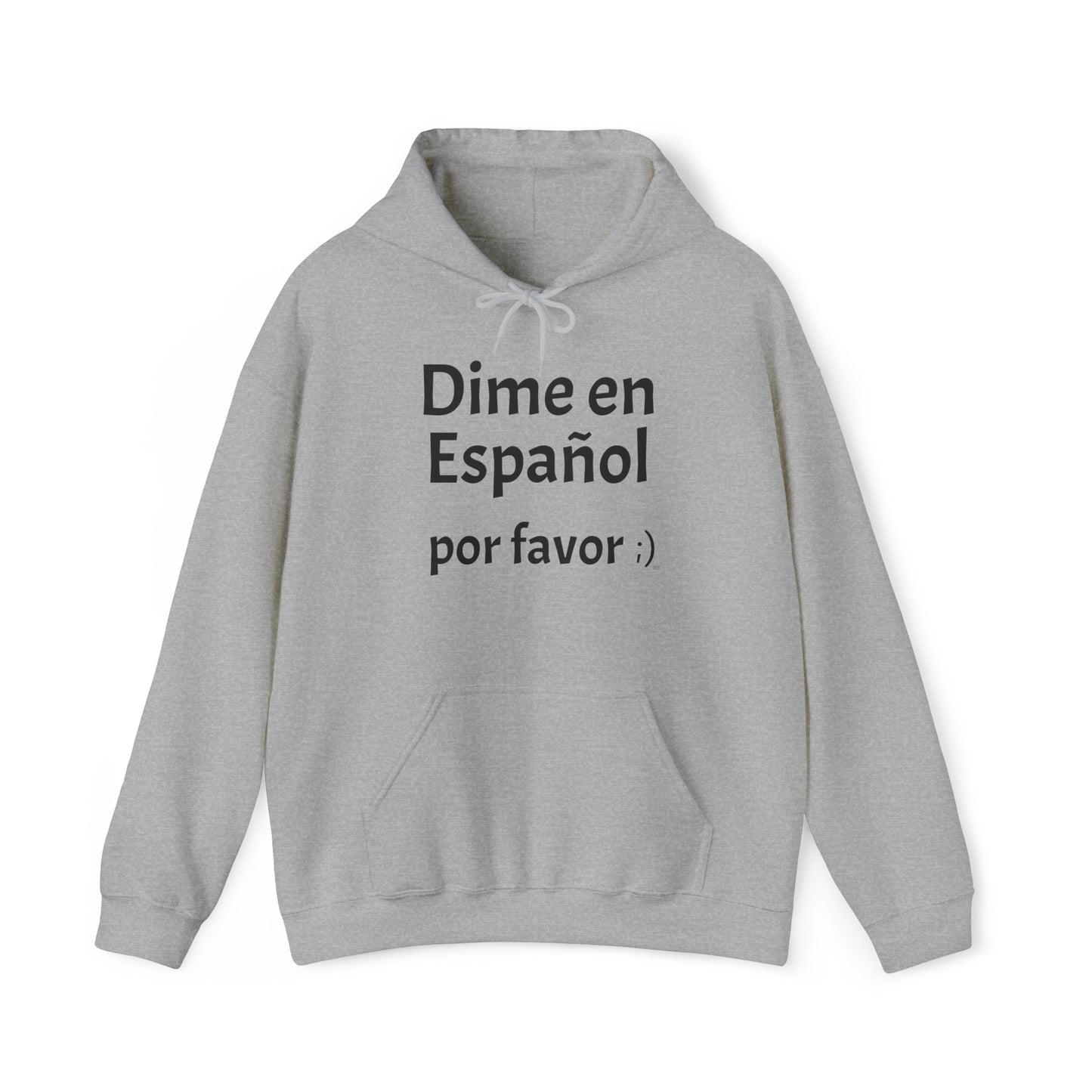 Dime en Español por favor ;) - Heavy Blend Hoodie