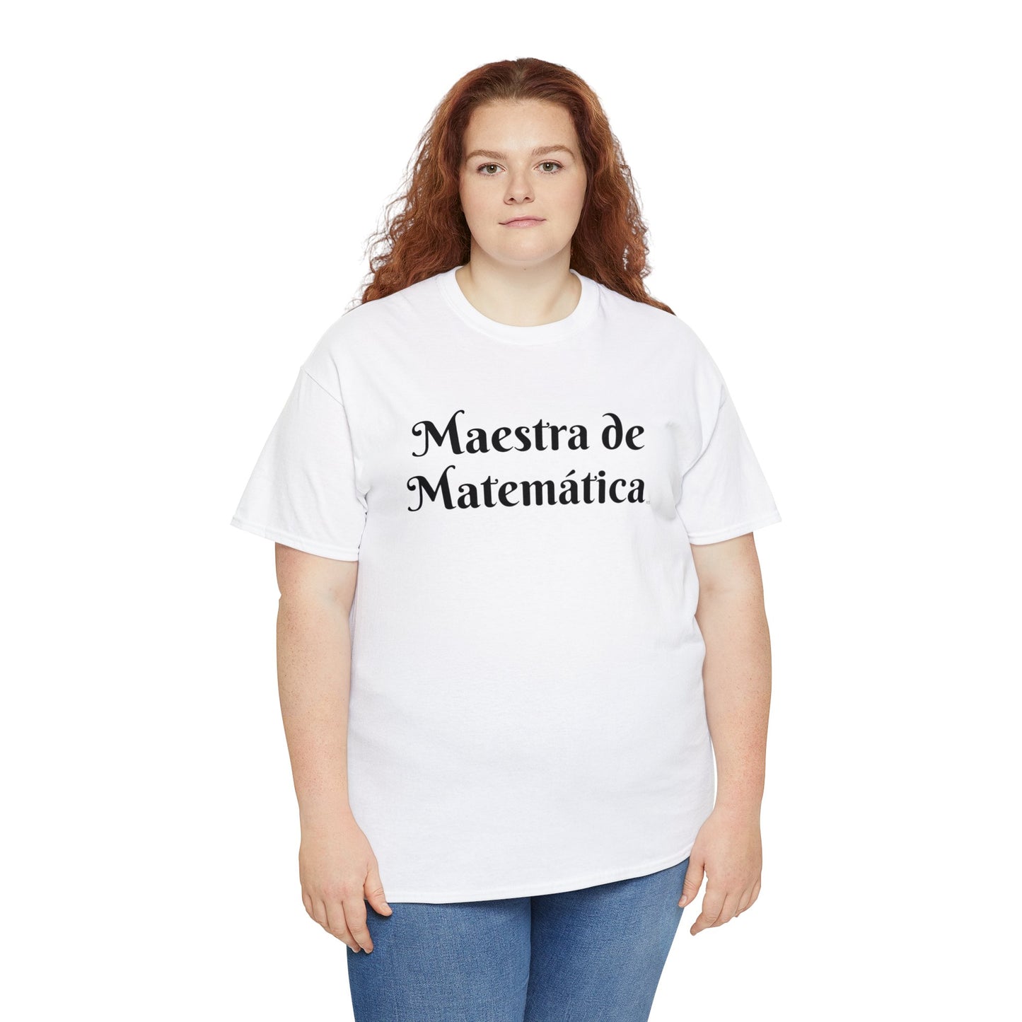 Maestra de Matemática - Heavy Cotton T