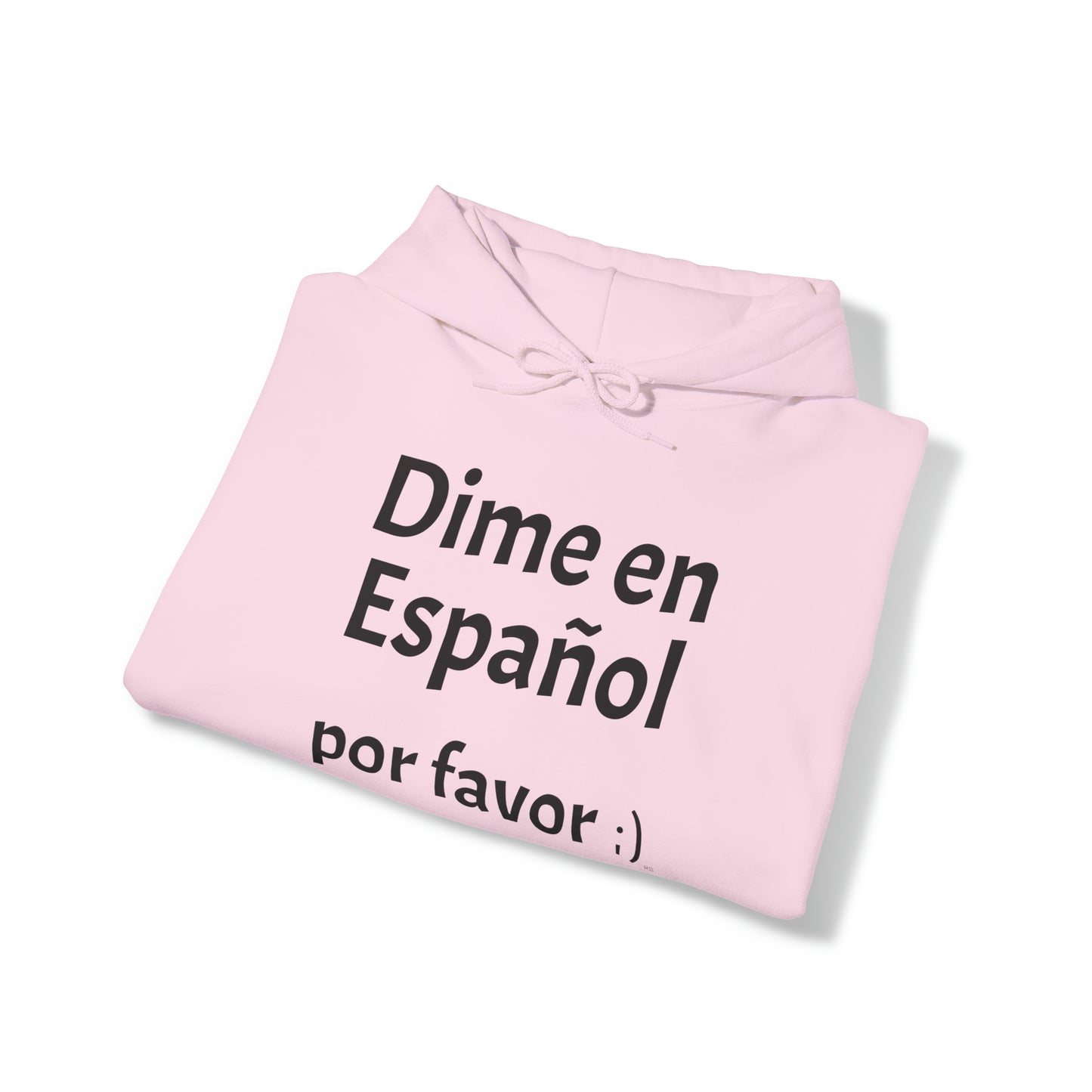 Dime en Español por favor ;) - Heavy Blend Hoodie