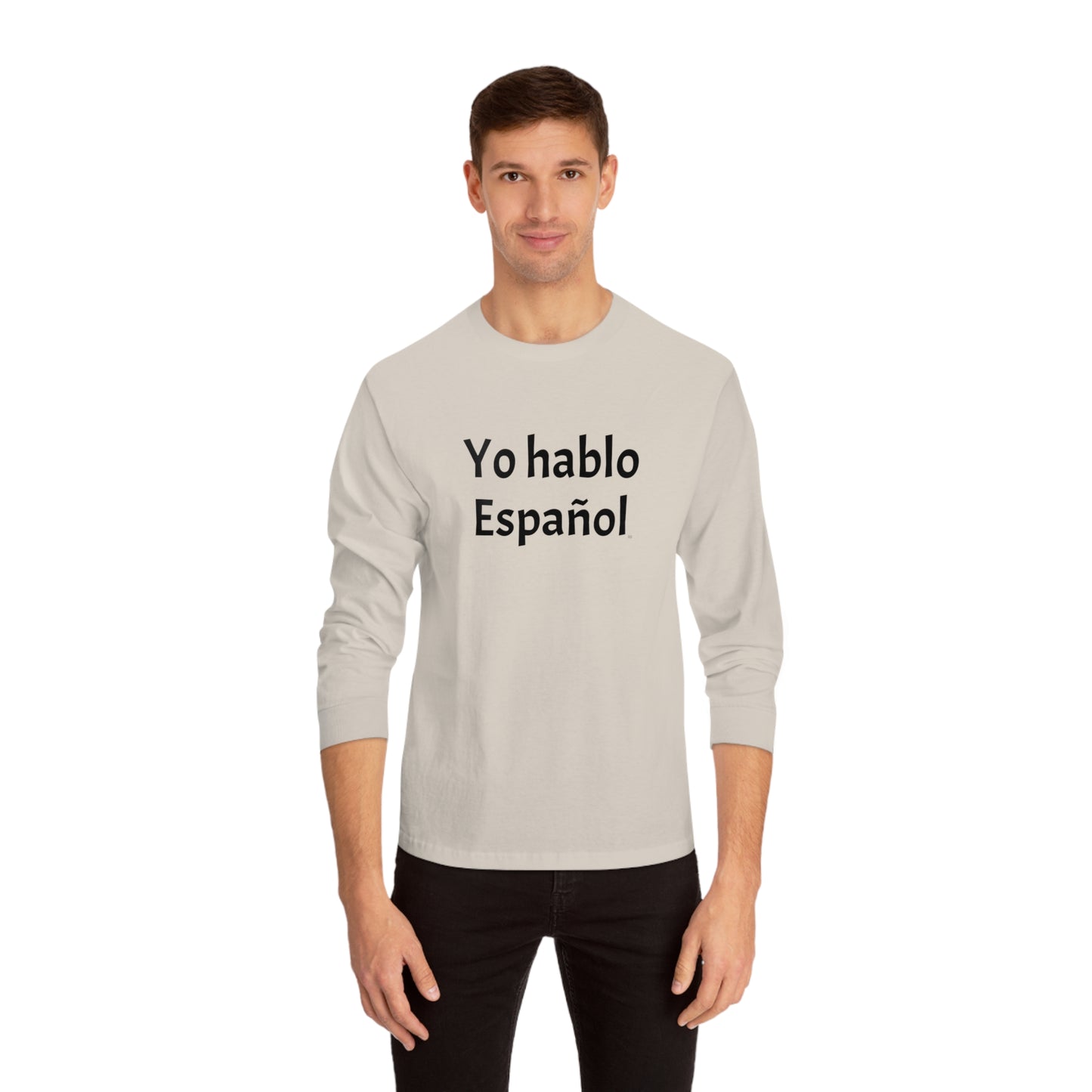 Yo hablo Español - Camiseta clásica de manga larga unisex