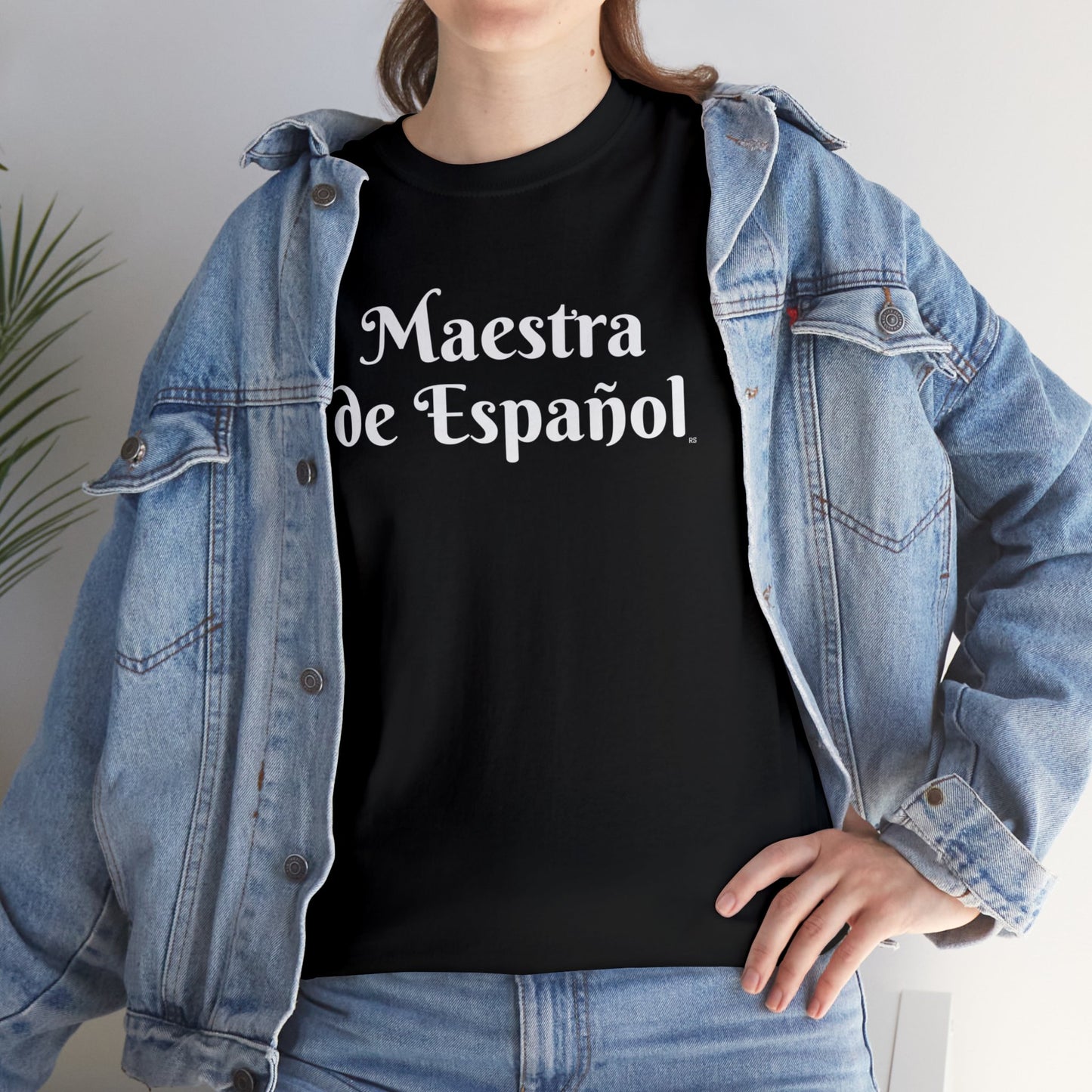 Maestra de Español - Heavy Cotton T