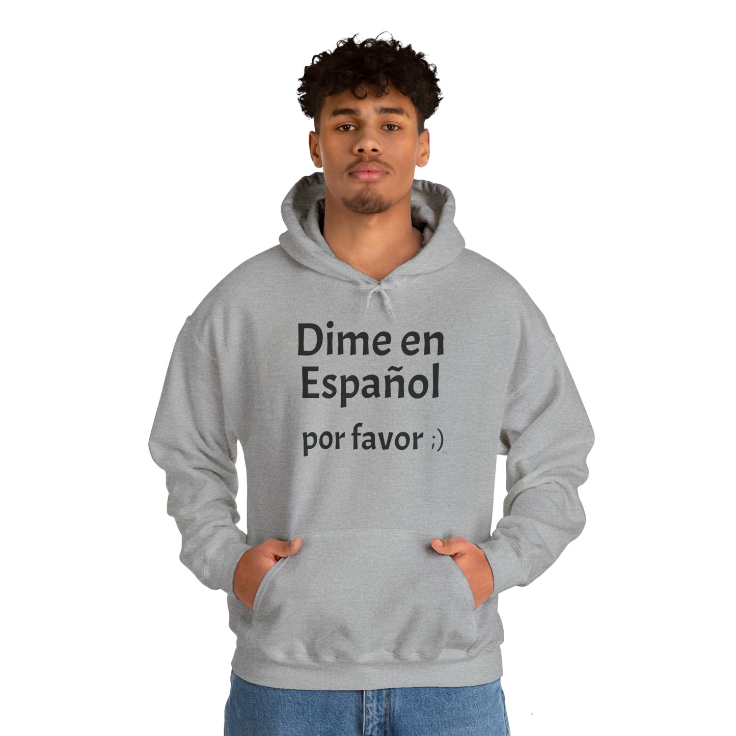 Dime en Español por favor ;) - Heavy Blend Hoodie