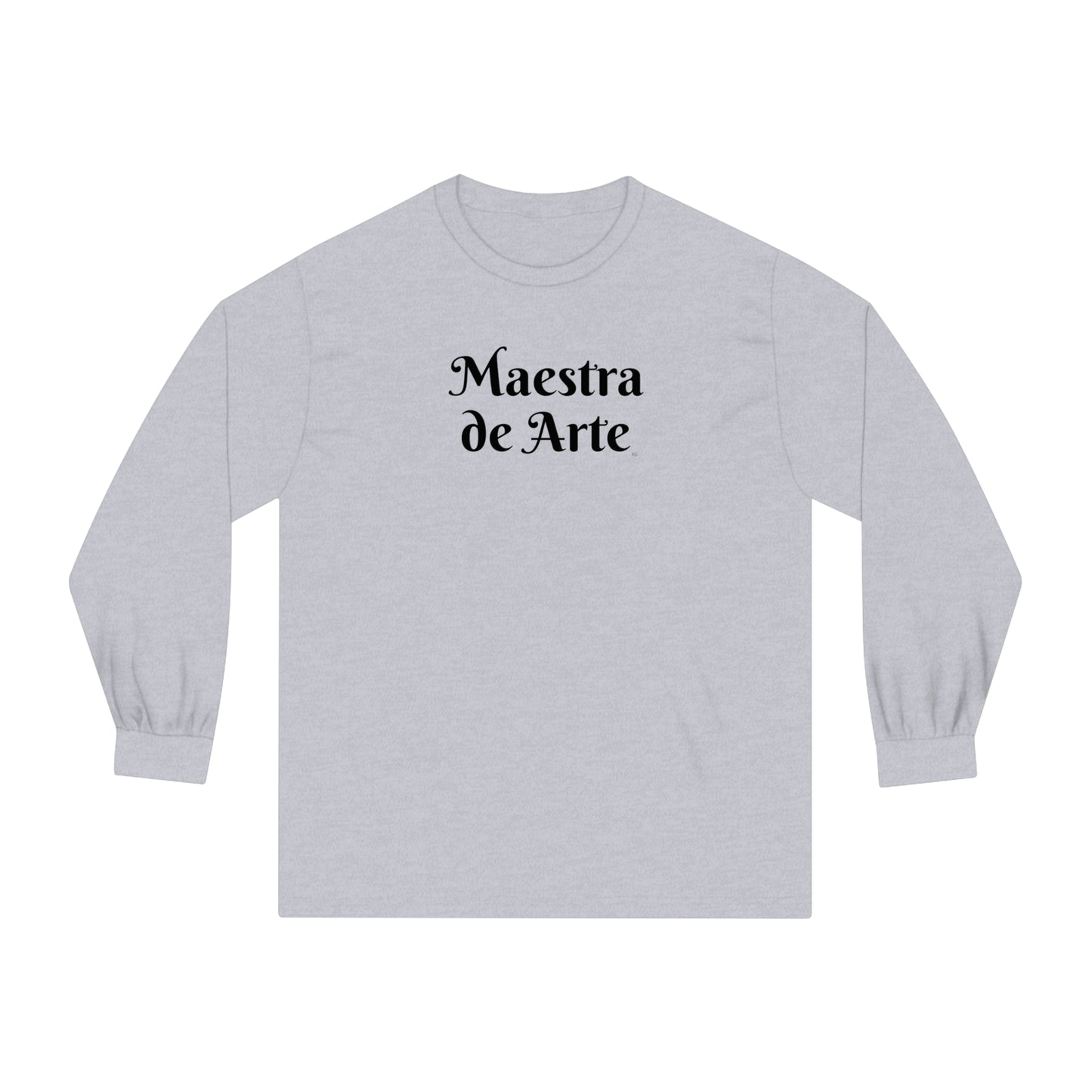 Maestra de Arte - Camiseta clásica de manga larga unisex