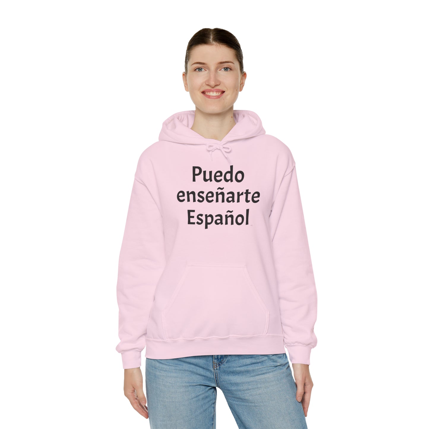 Puedo enseñarte Español - Heavy Blend Sudadera con capucha