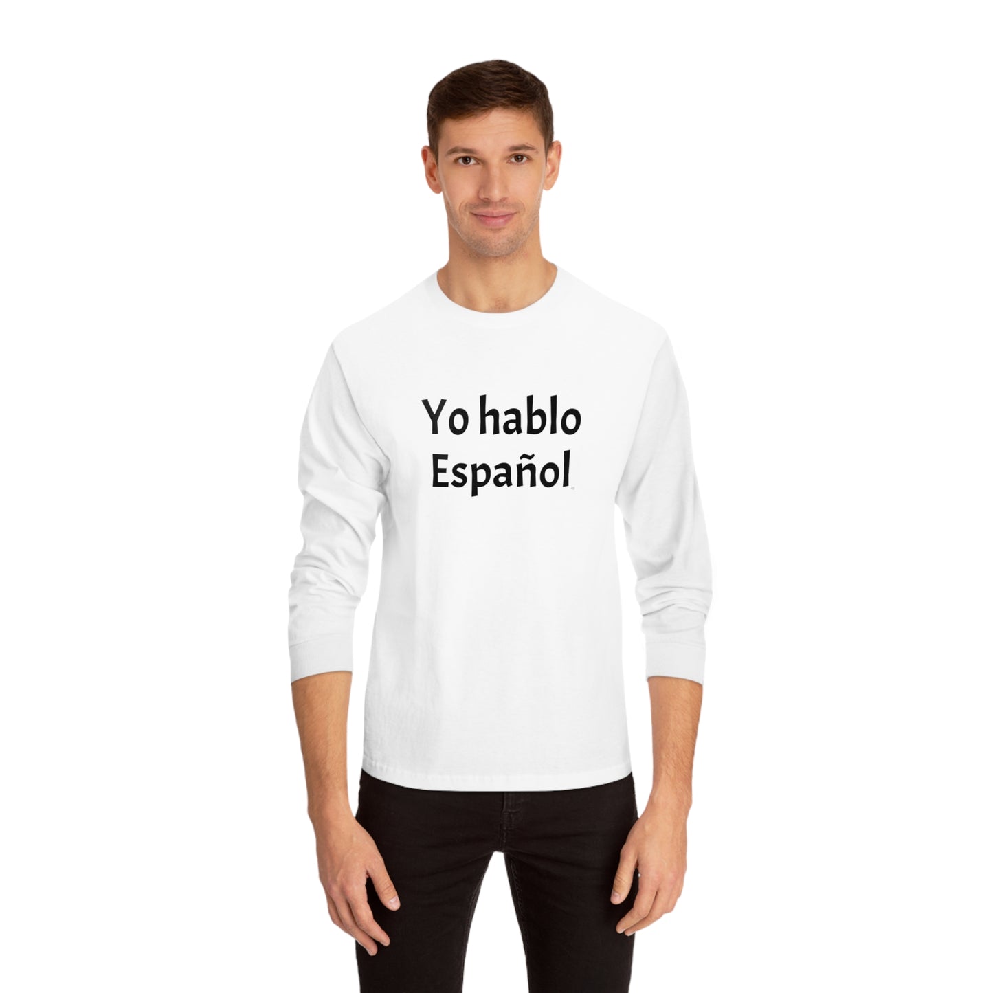 Yo hablo Español - Camiseta clásica de manga larga unisex