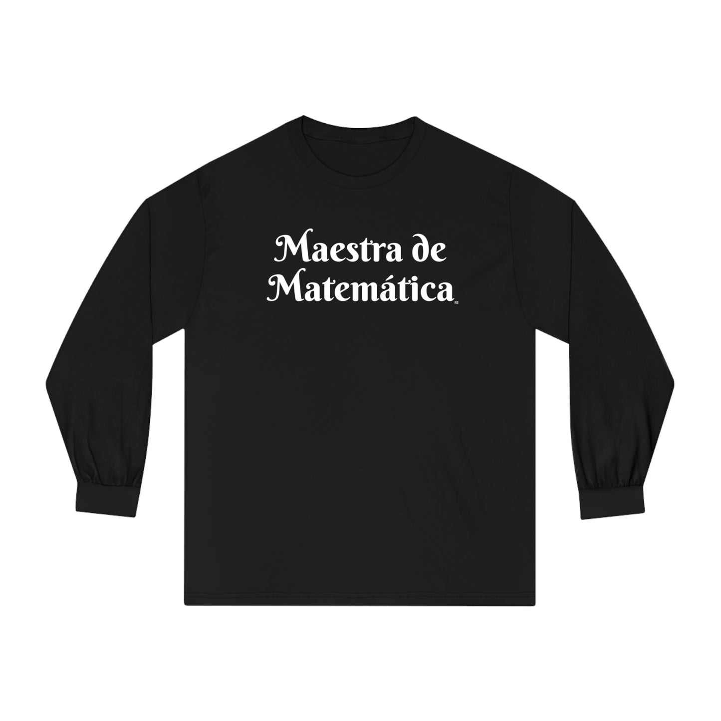 Maestra de Matemática - Camiseta clásica de manga larga unisex