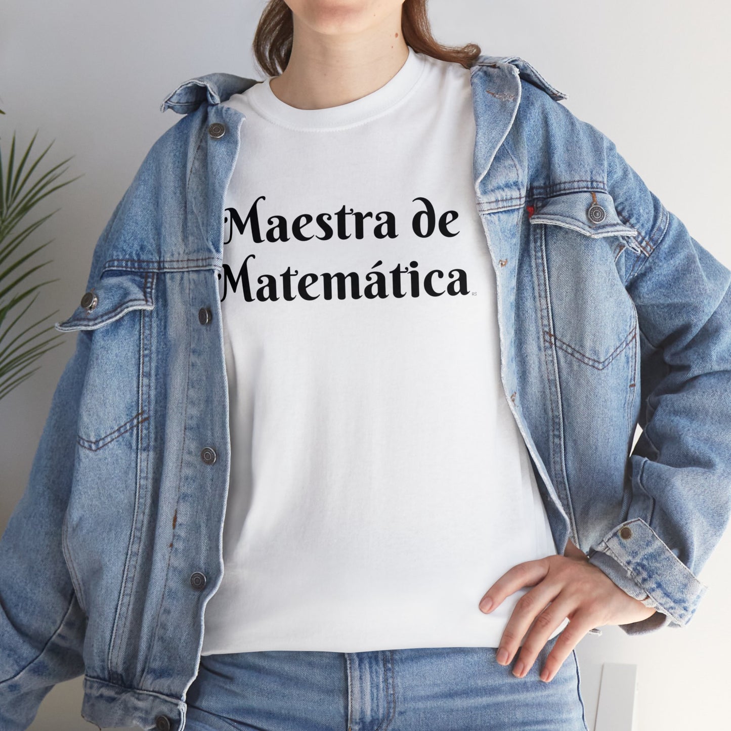 Maestra de Matemática - Heavy Cotton T