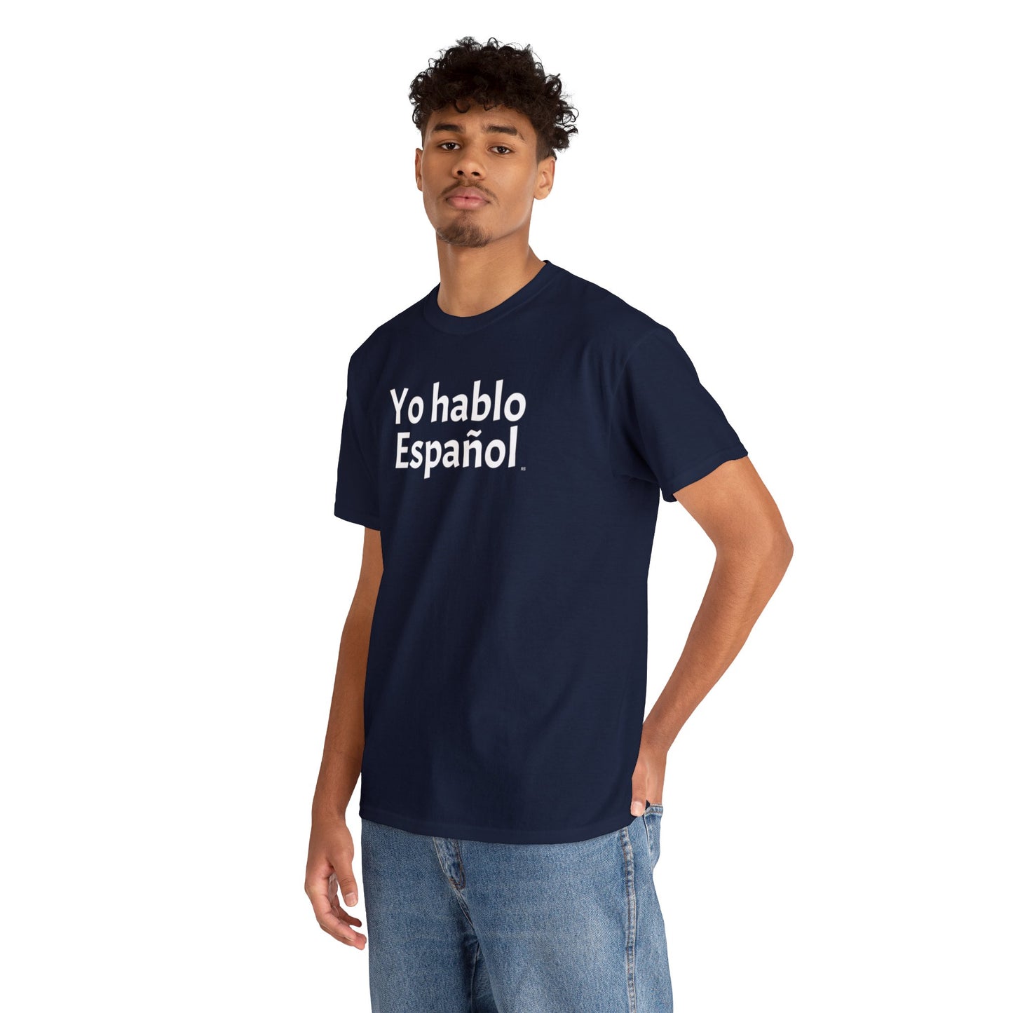 Yo hablo Español - Camiseta de algodón pesado