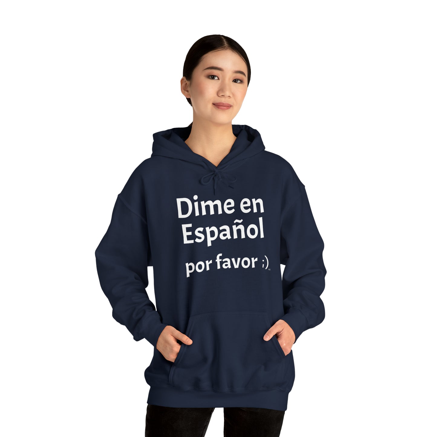 Dime en Español por favor ;) - Heavy Blend Hoodie