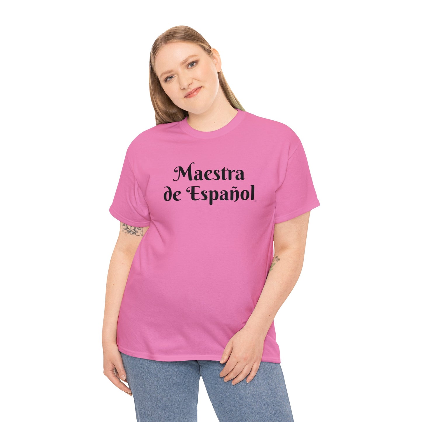 Maestra de Español - Heavy Cotton T