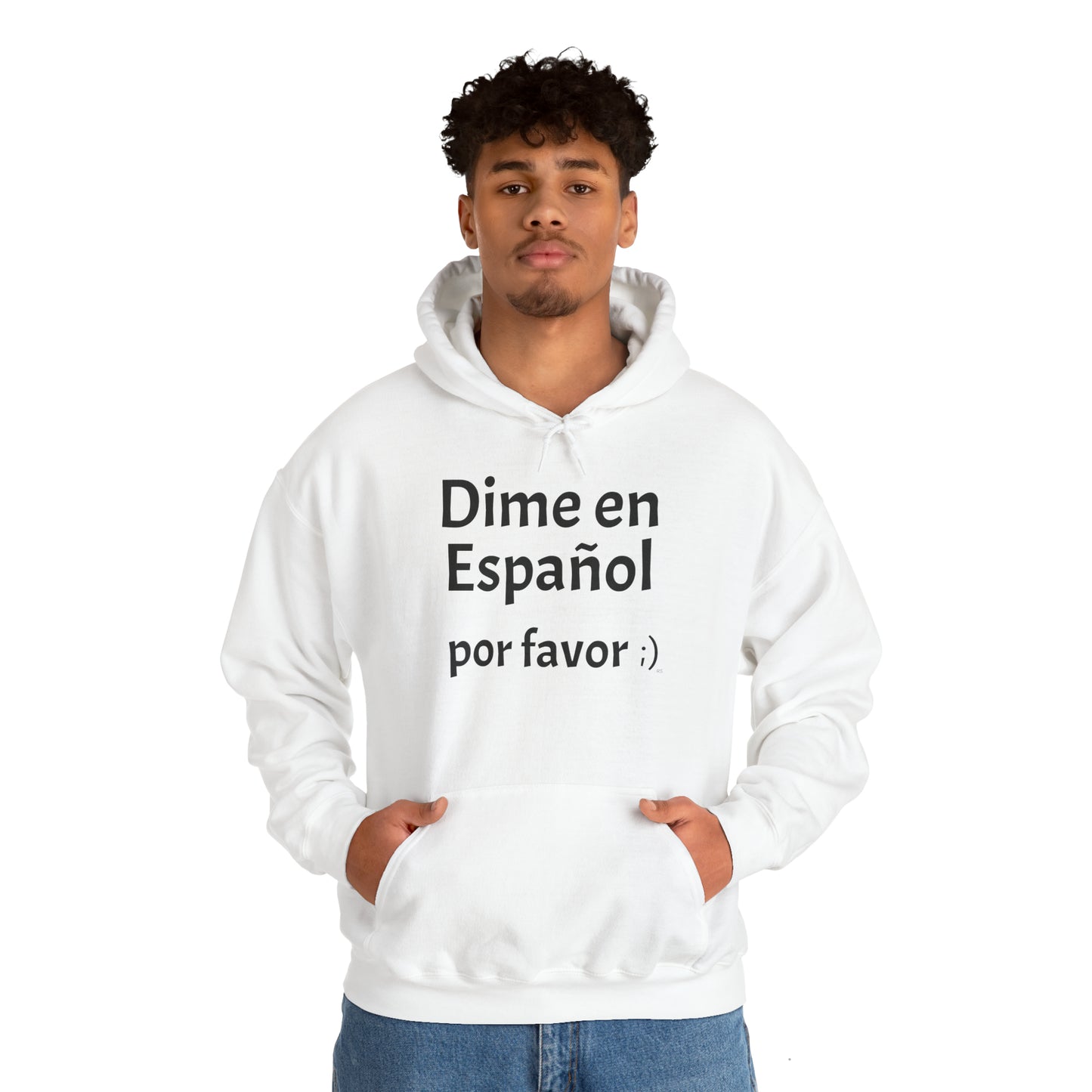 Dime en Español por favor ;) - Heavy Blend Hoodie