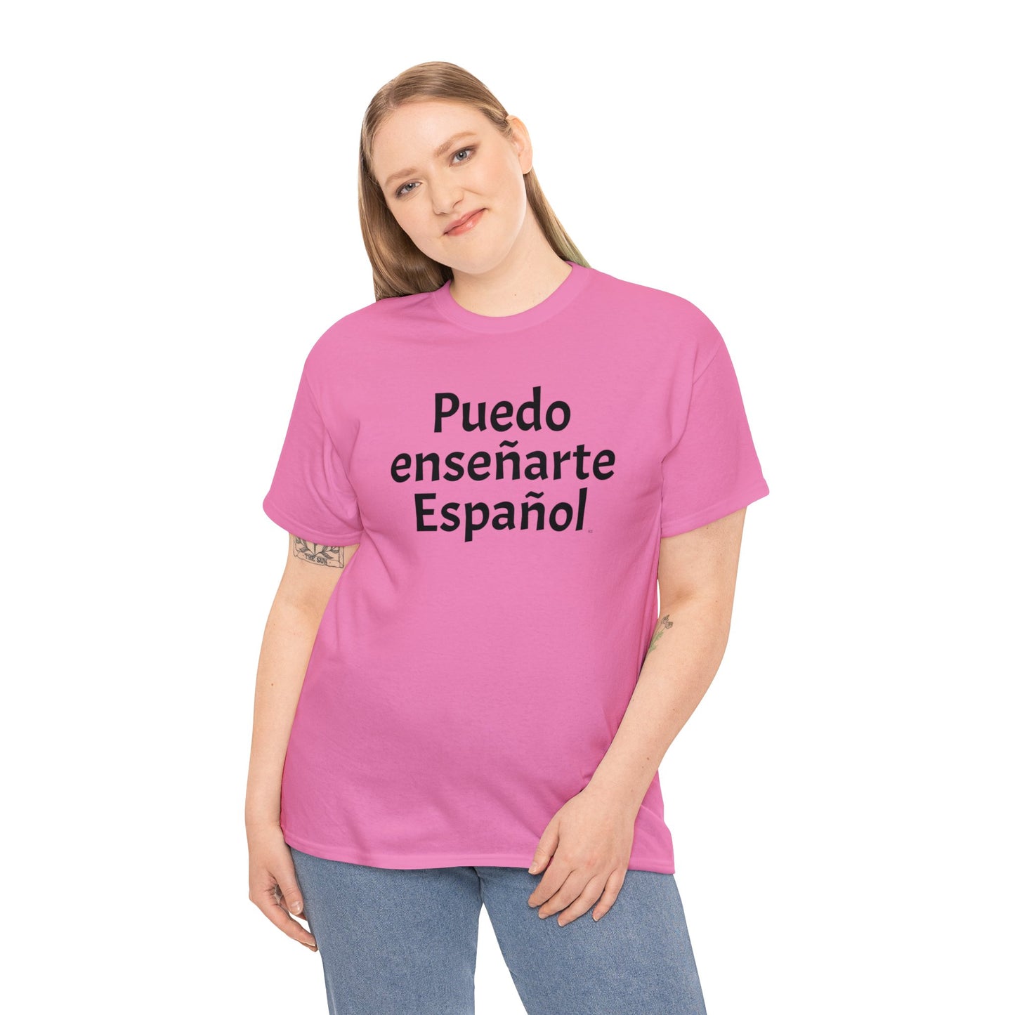 Puedo enseñarte Español - Heavy Cotton T