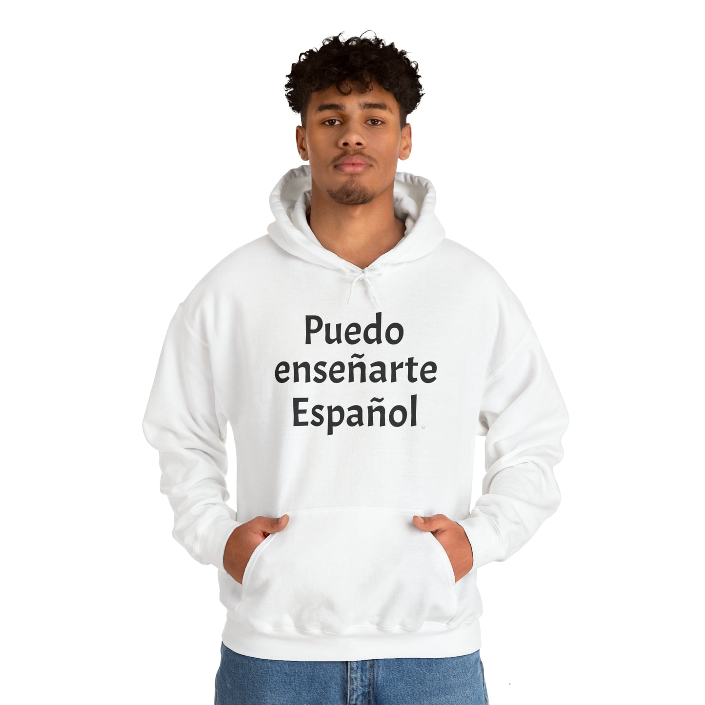 Puedo enseñarte Español - Heavy Blend Sudadera con capucha