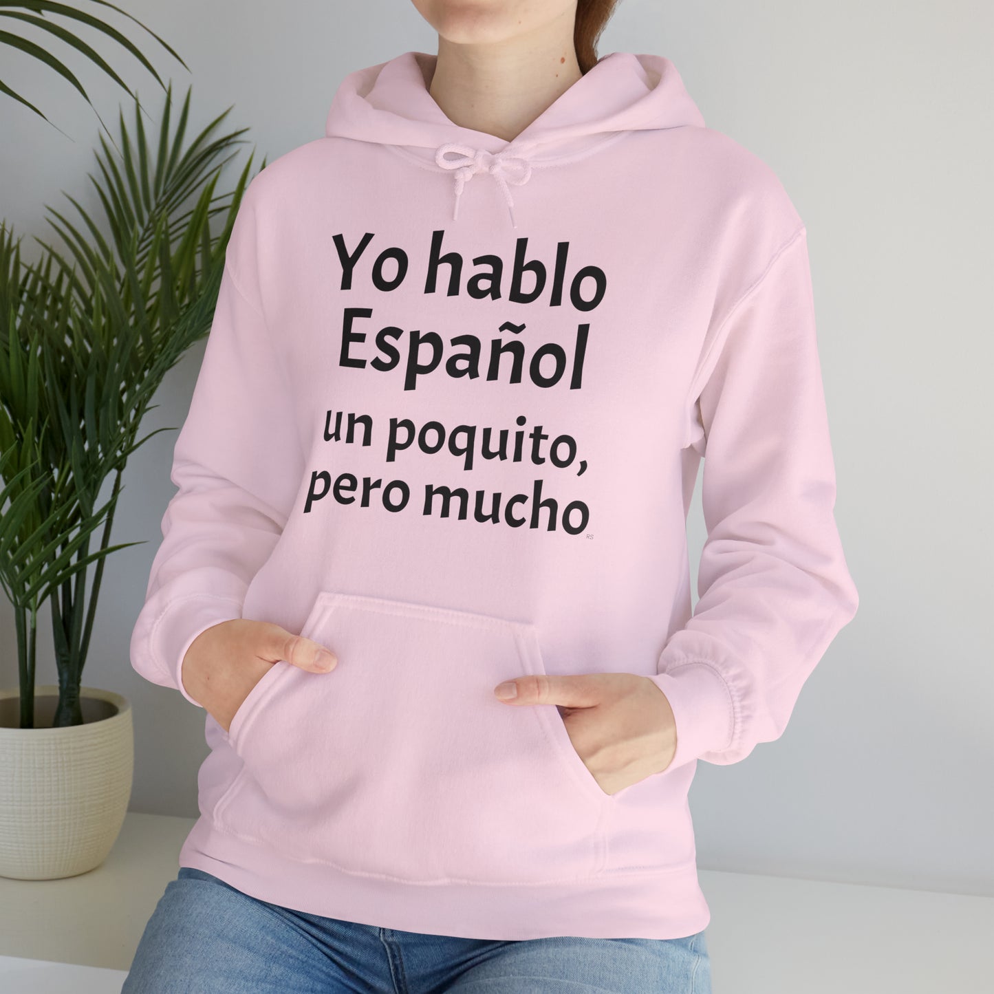 Yo hablo Español - un poquito, pero mucho - Sudadera con capucha Heavy Blend