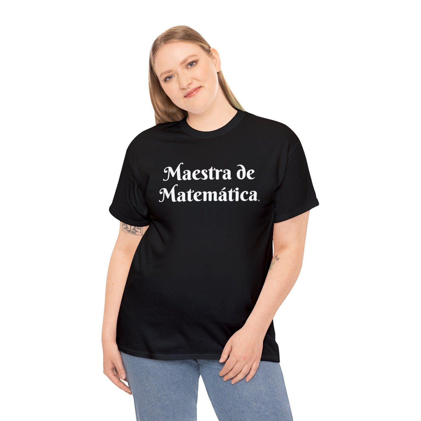 Maestra de Matemática - Heavy Cotton T