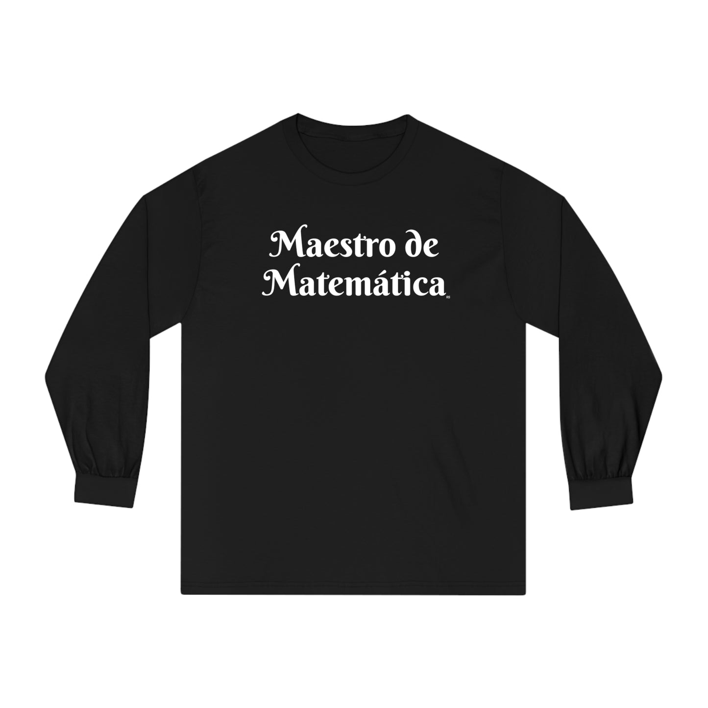 Maestro de Matemática - Camiseta clásica de manga larga unisex