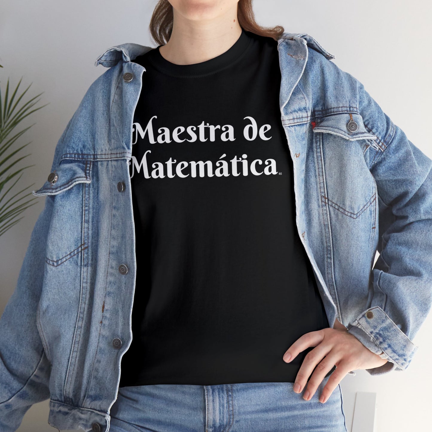 Maestra de Matemática - Heavy Cotton T