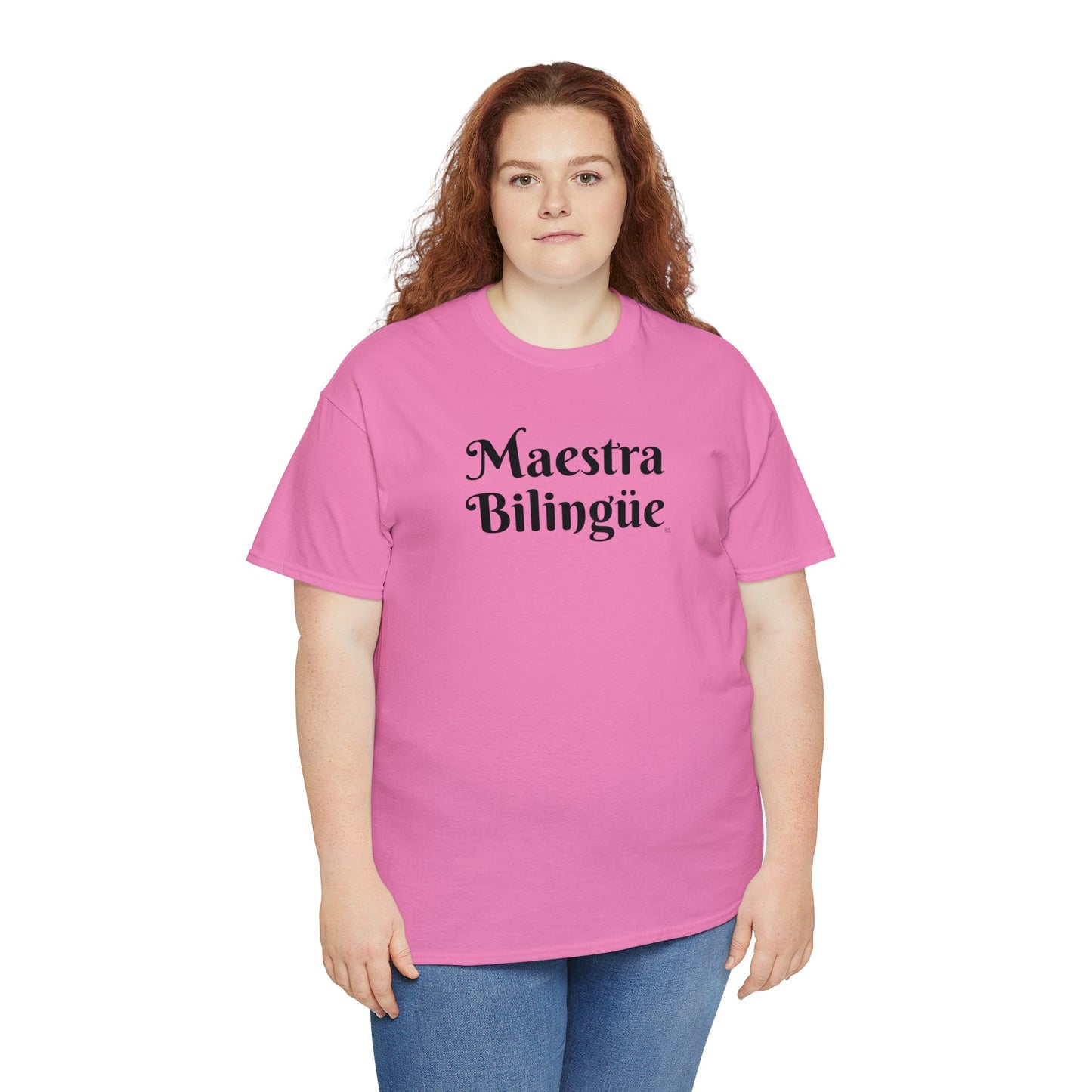 Maestra Bilingüe - Heavy Cotton T