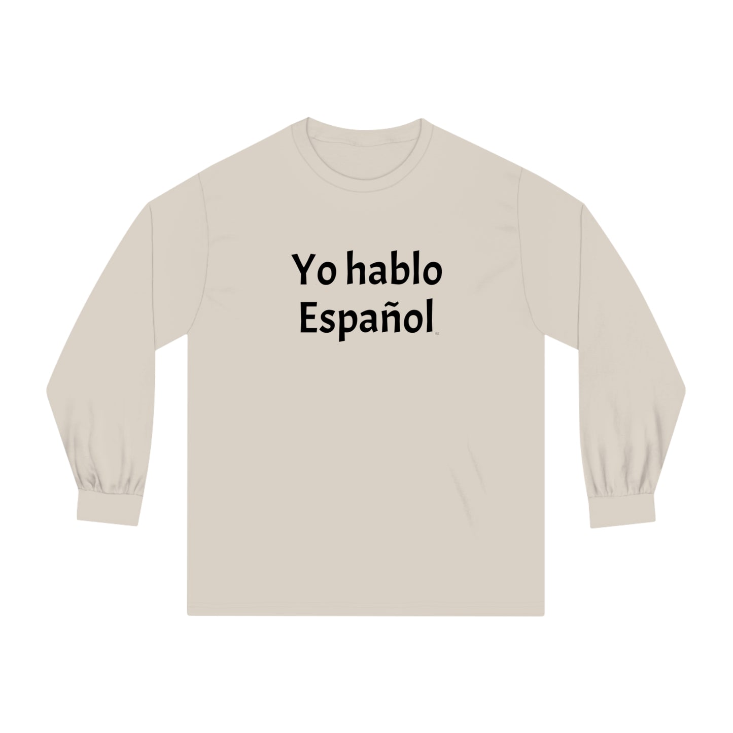 Yo hablo Español - Camiseta clásica de manga larga unisex