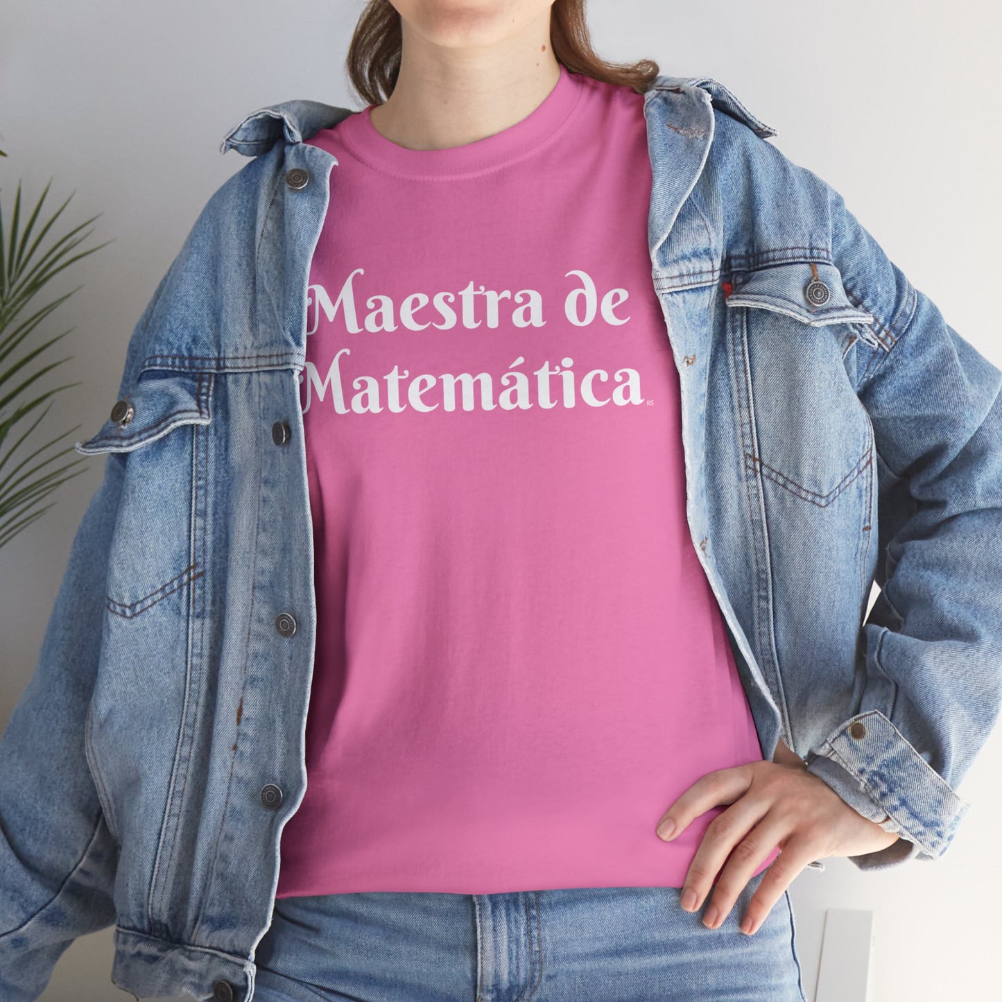 Maestra de Matemática - Heavy Cotton T