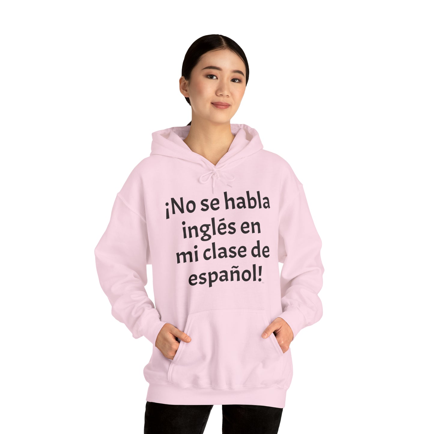 ¡No se habla inglés en mi clase de español! -  Heavy Blend Hoodie