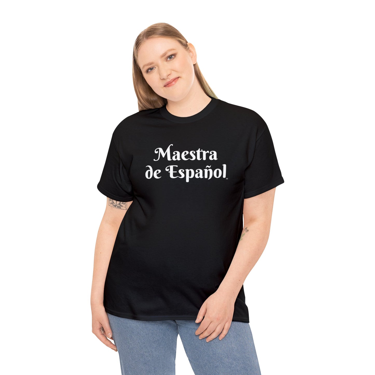 Maestra de Español - Heavy Cotton T