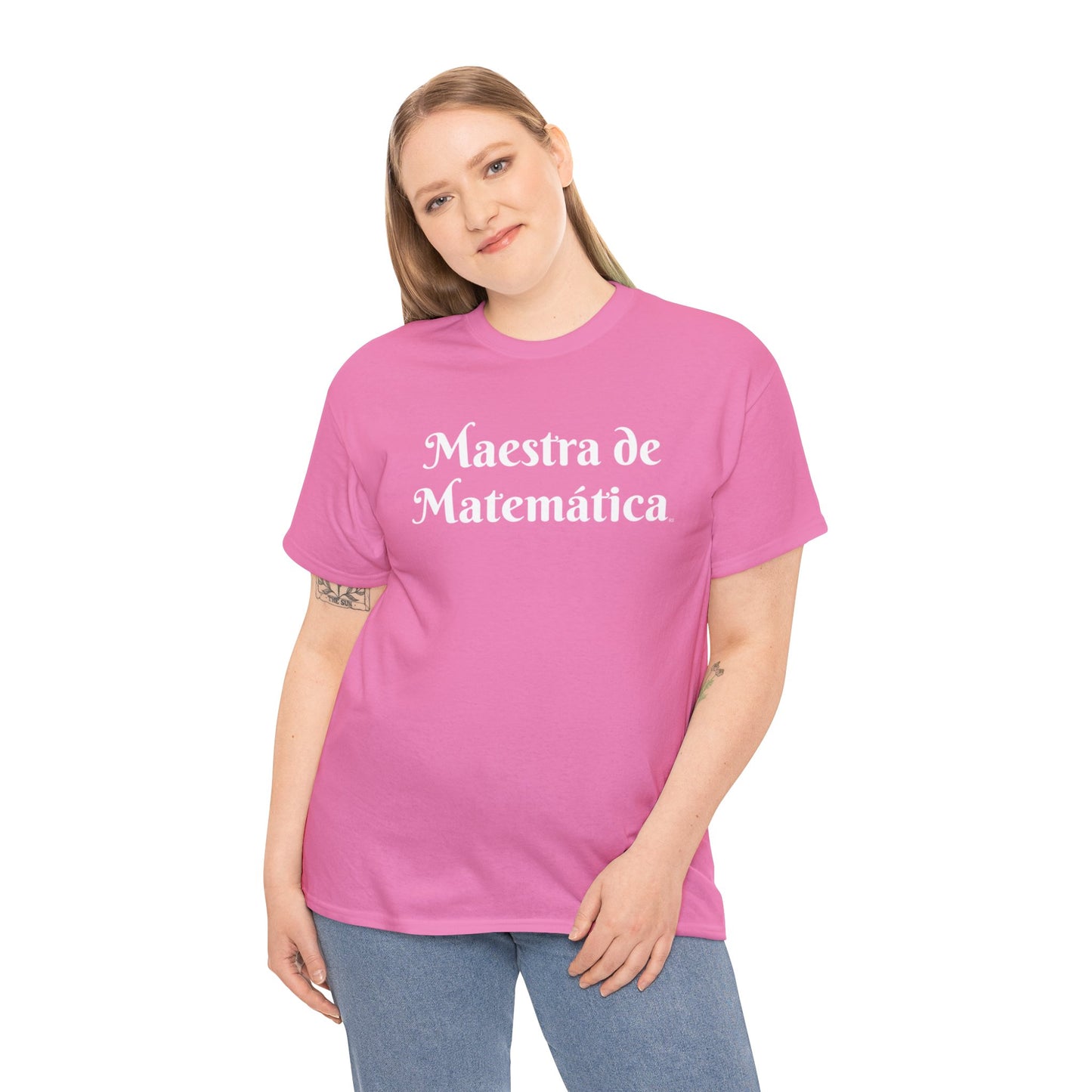 Maestra de Matemática - Heavy Cotton T