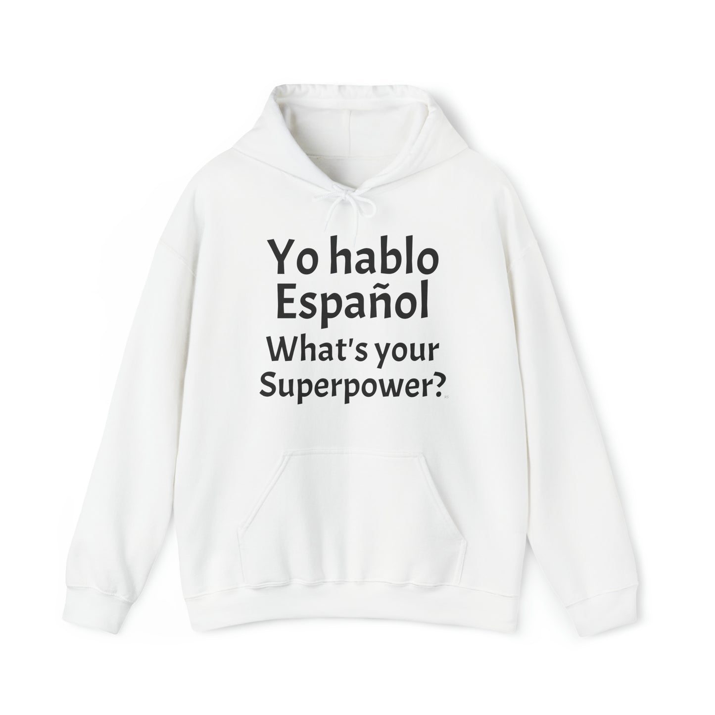 Yo hablo Español, What's your Superpower? - Heavy Blend Hoodie