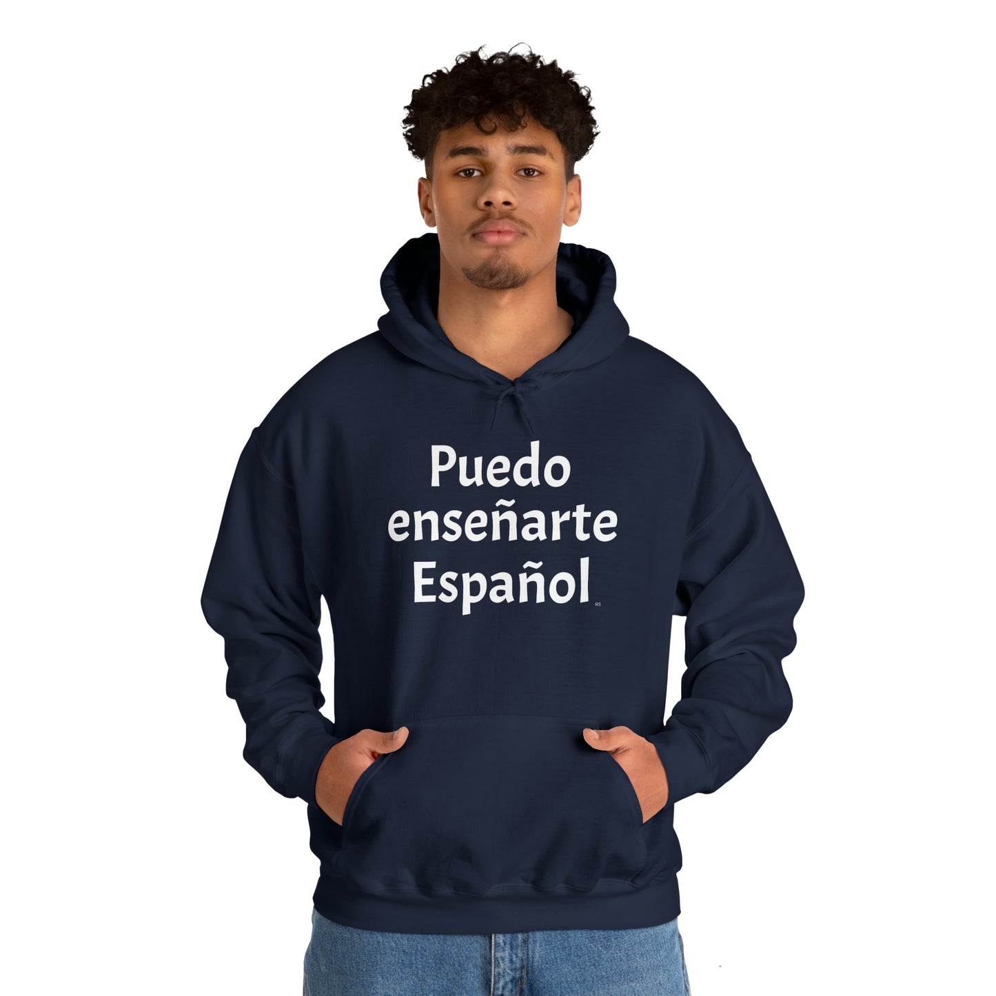 Puedo enseñarte Español - Heavy Blend Sudadera con capucha