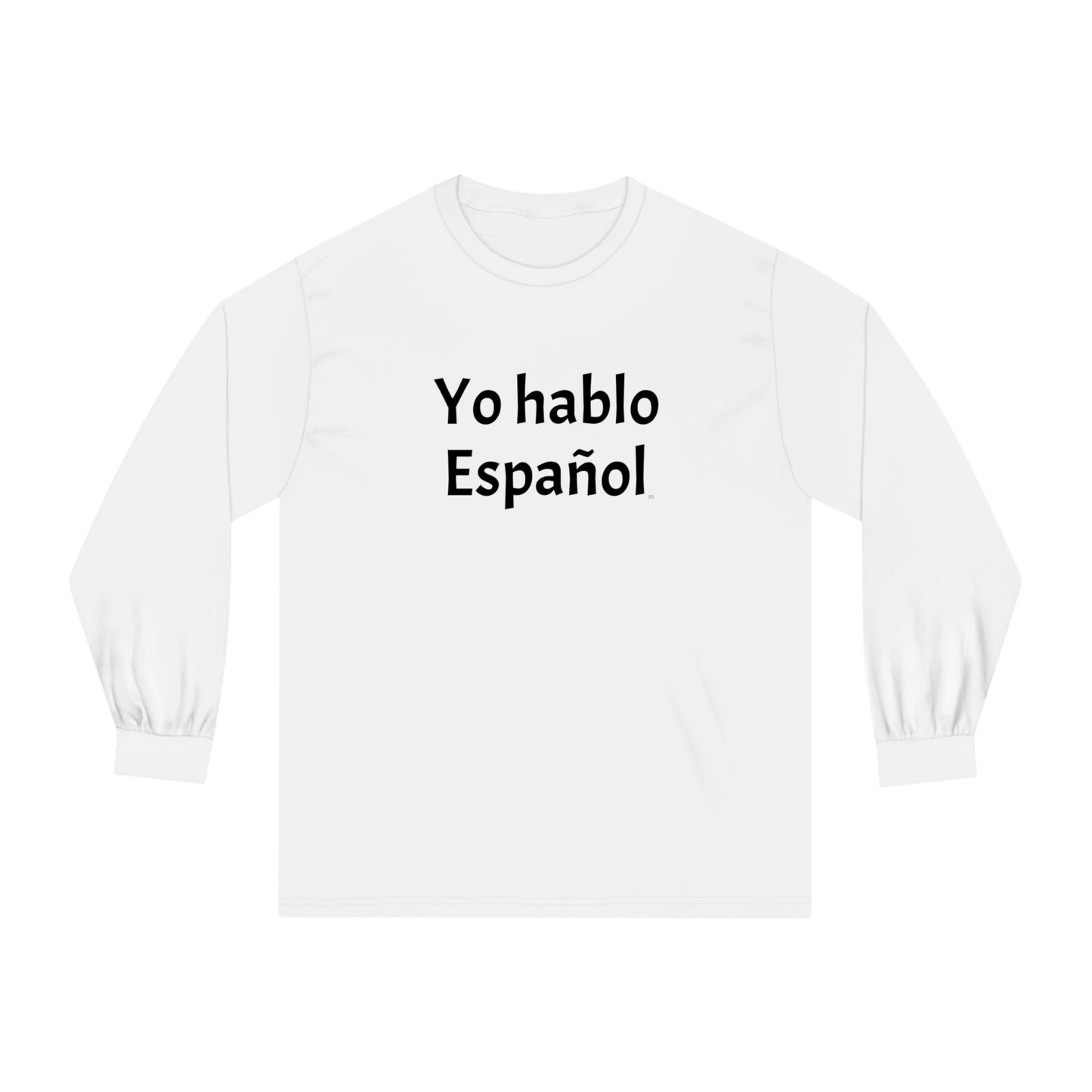 Yo hablo Español - Camiseta clásica de manga larga unisex