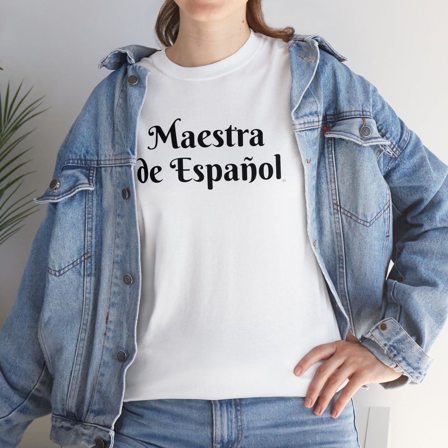 Maestra de Español - Heavy Cotton T