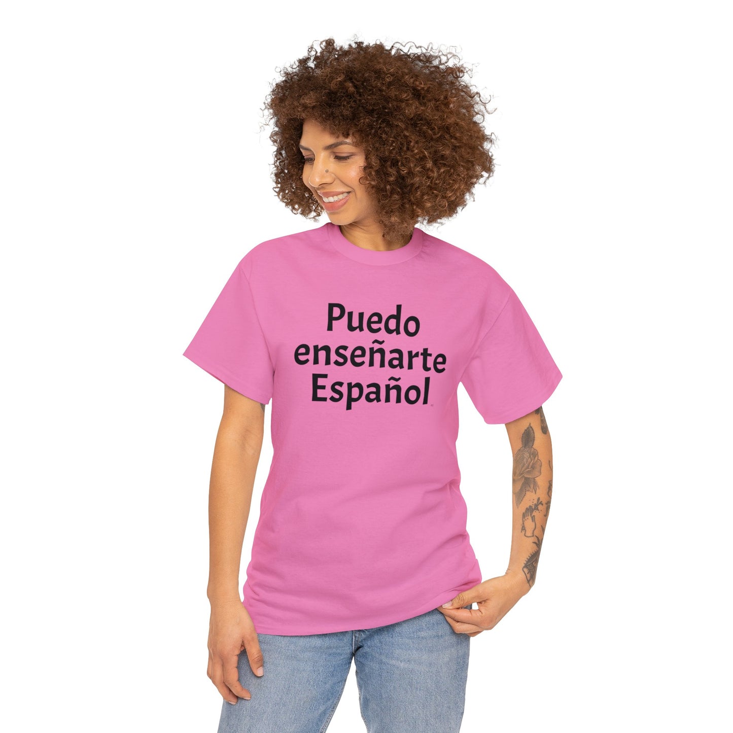 Puedo enseñarte Español - Heavy Cotton T