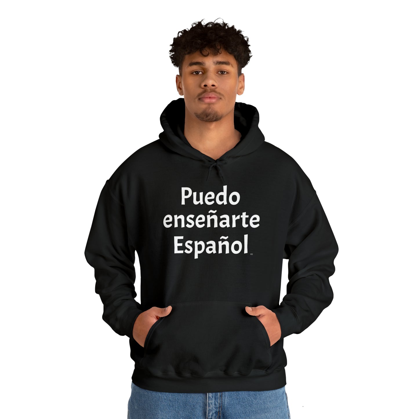 Puedo enseñarte Español - Heavy Blend Sudadera con capucha