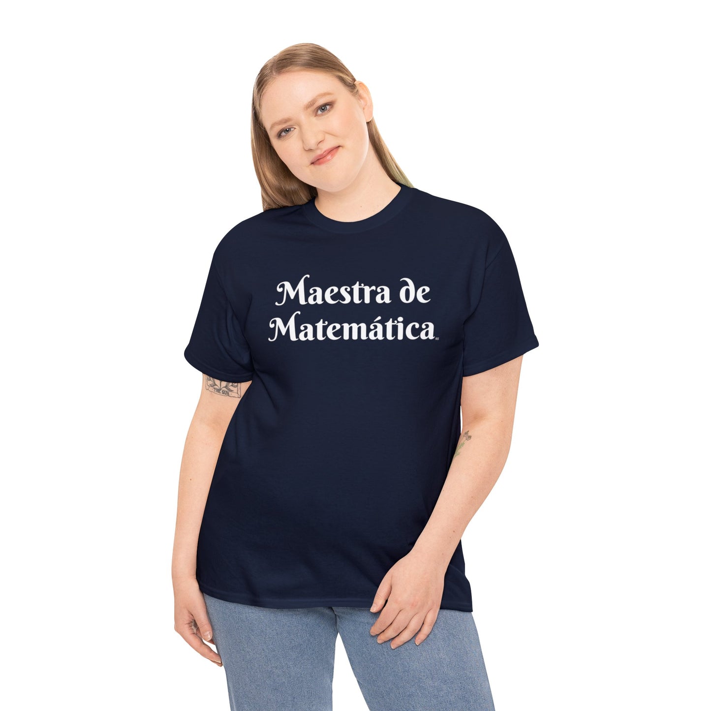 Maestra de Matemática - Heavy Cotton T