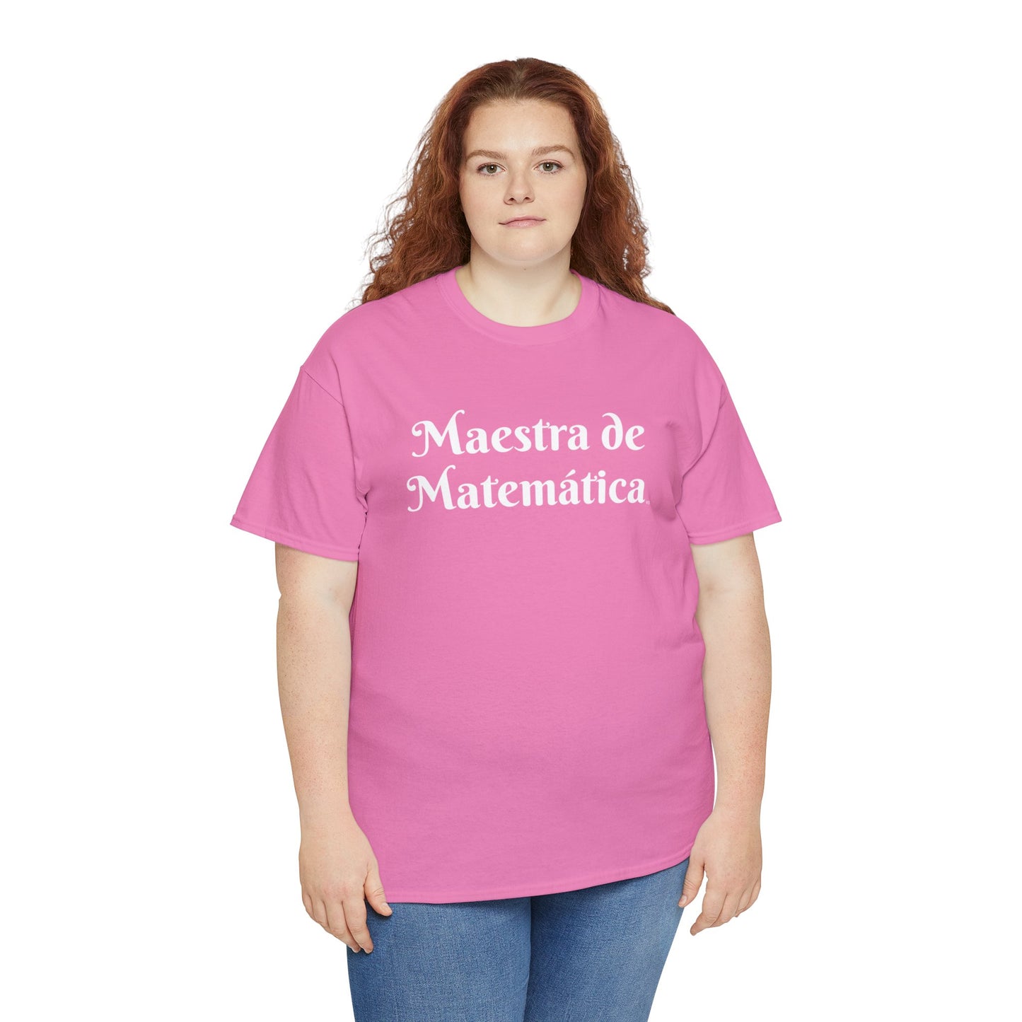 Maestra de Matemática - Heavy Cotton T