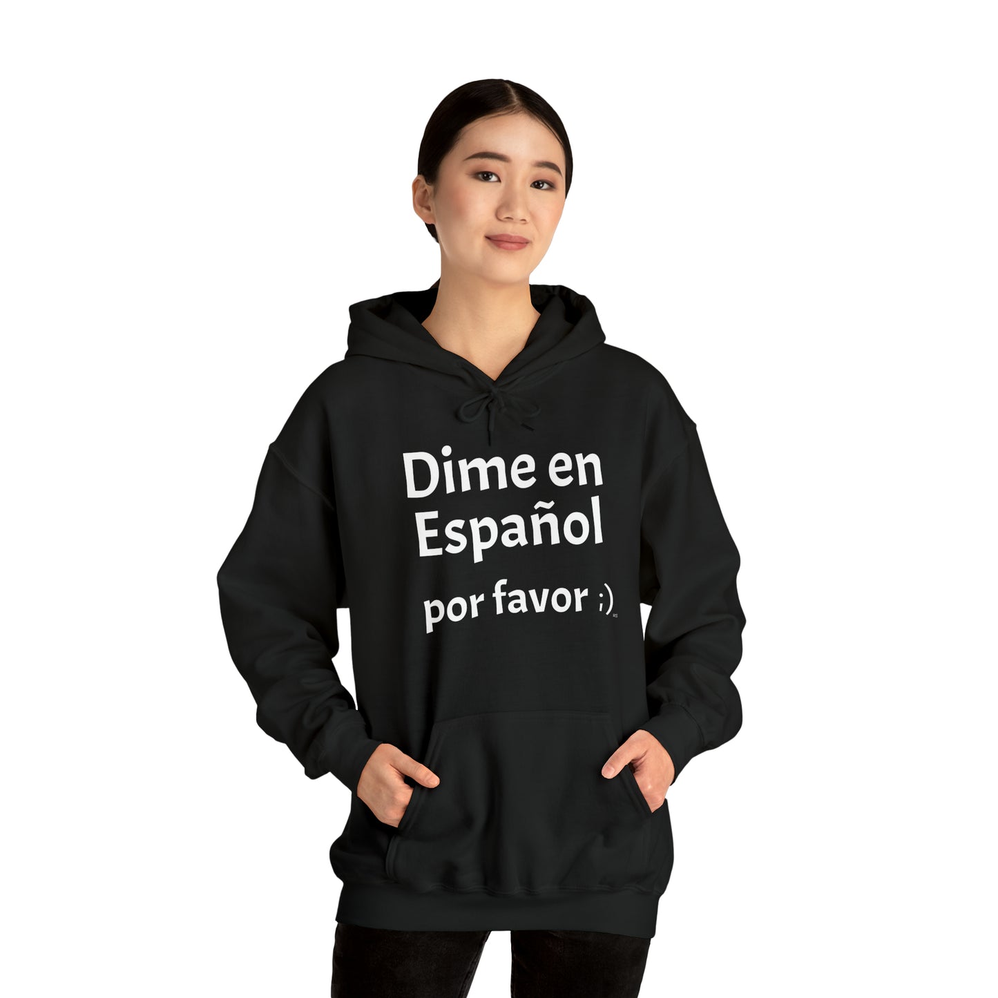 Dime en Español por favor ;) - Heavy Blend Hoodie