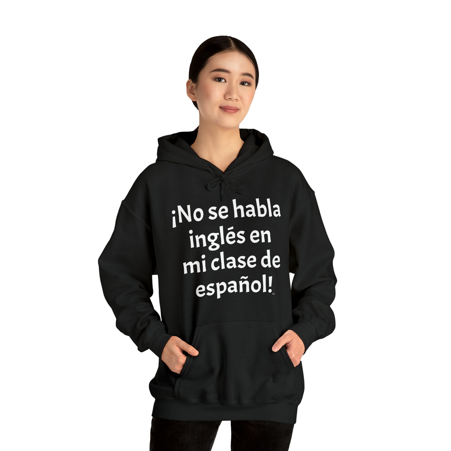 ¡No se habla inglés en mi clase de español! -  Heavy Blend Hoodie