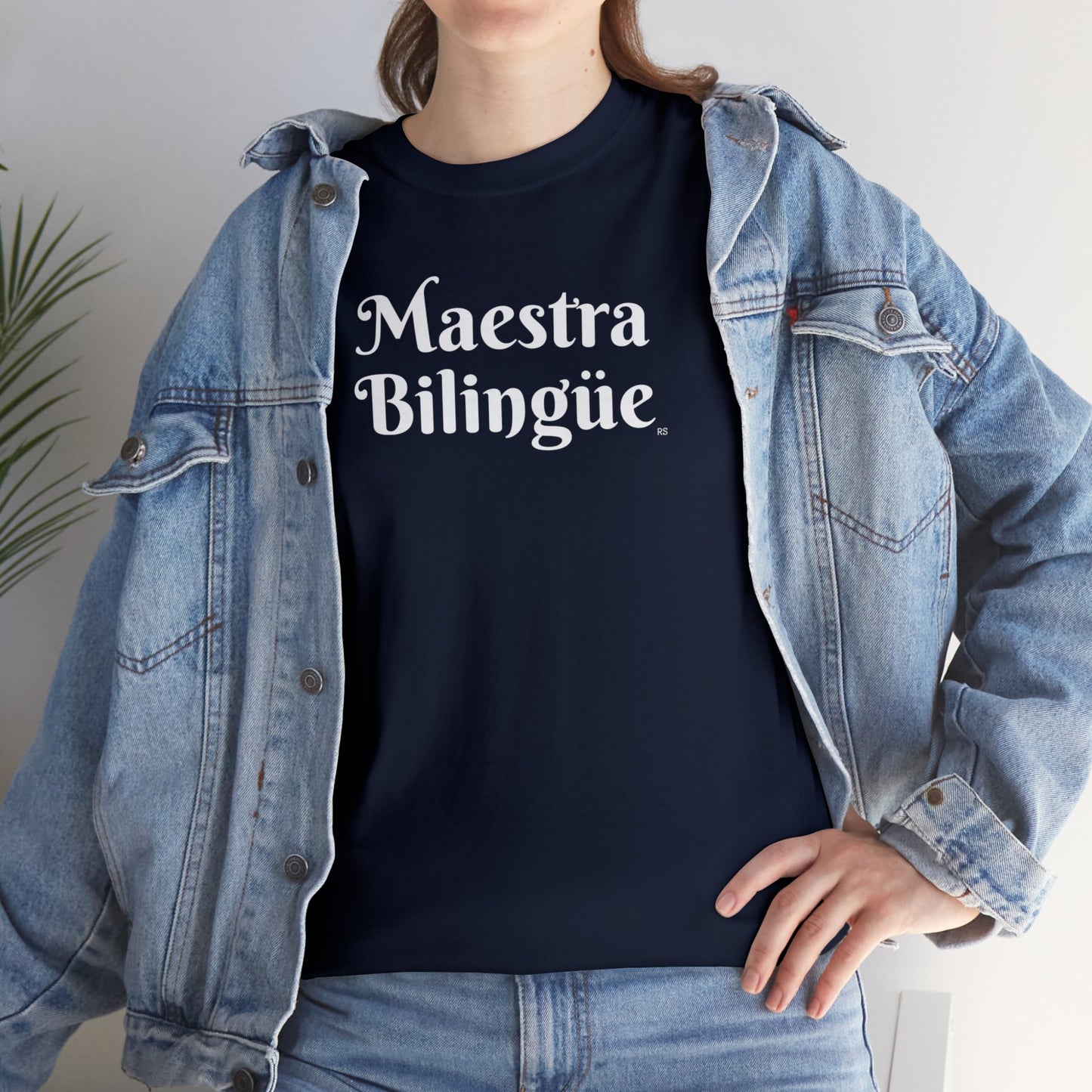 Maestra Bilingüe - Heavy Cotton T