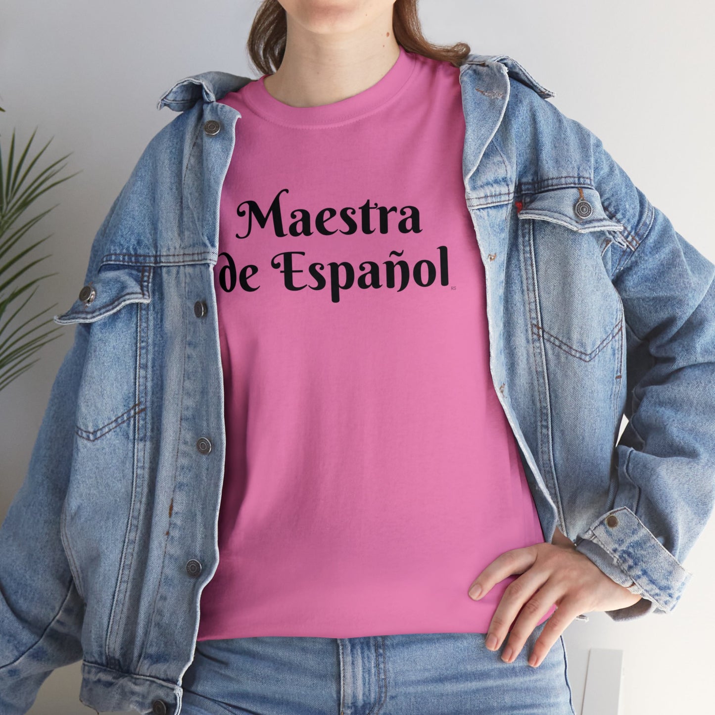 Maestra de Español - Heavy Cotton T