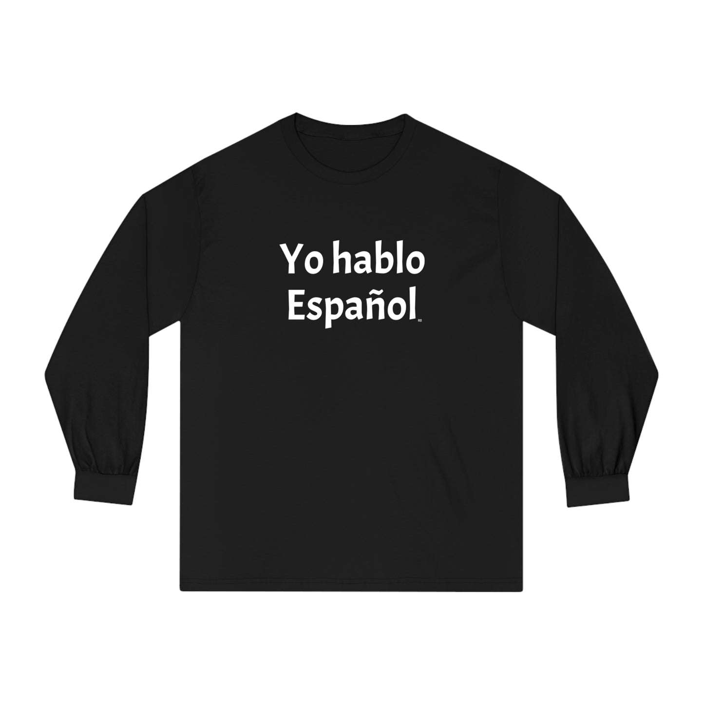 Yo hablo Español - Camiseta clásica de manga larga unisex