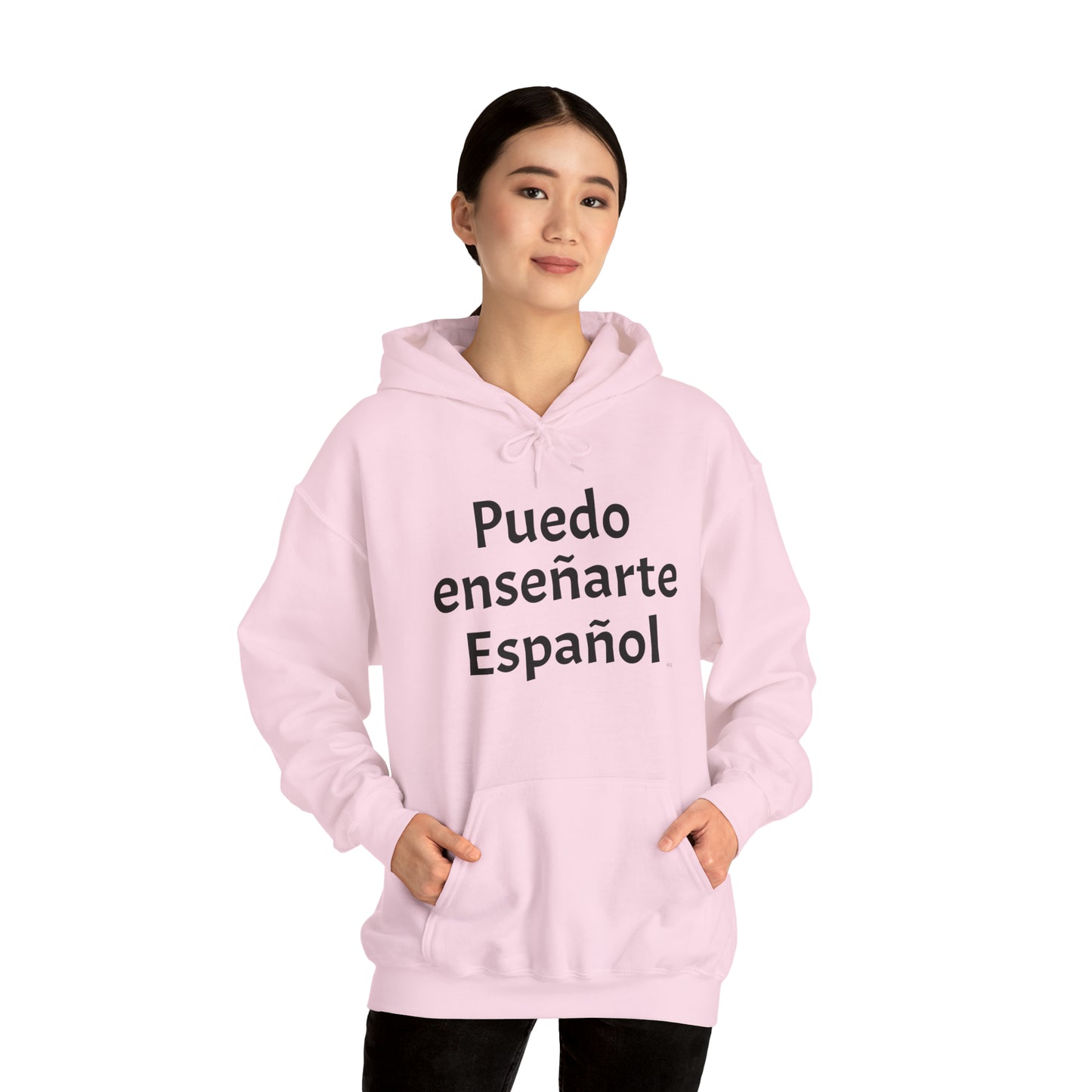 Puedo enseñarte Español - Heavy Blend Sudadera con capucha